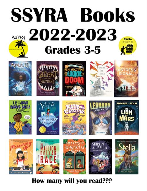 SSYRA Book List 2022-2023
